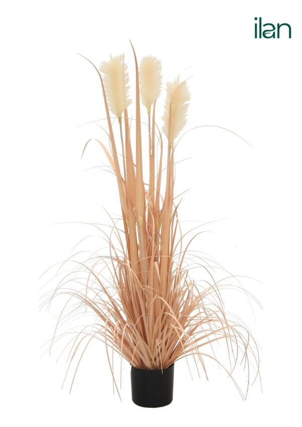 ARTIFICIAL BLUSHING REED PLANT-4FT